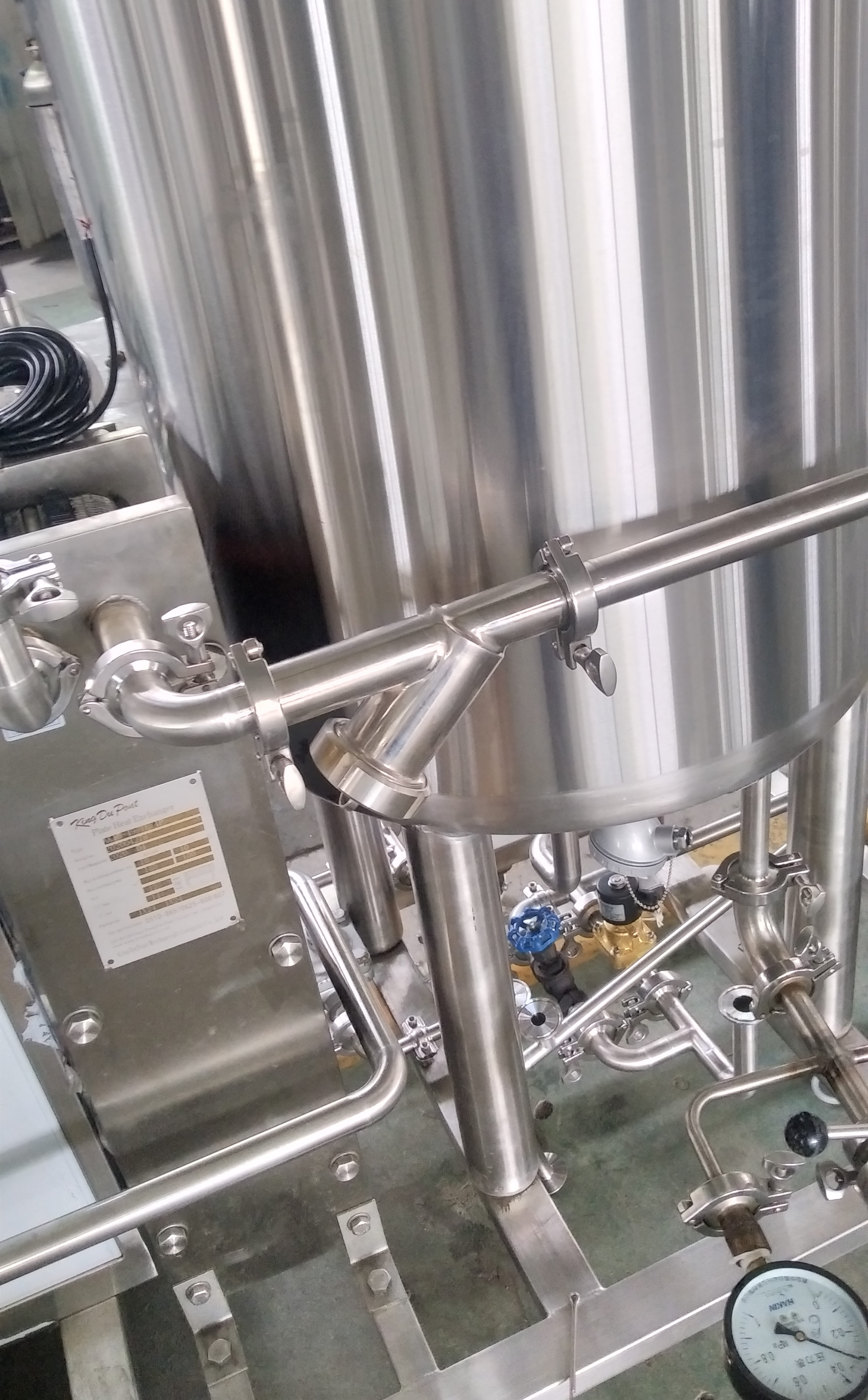  100L SUS304 Complete beer brewing system from Chinese  factory Z1